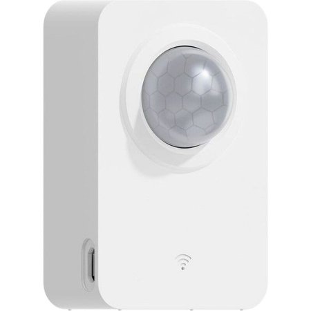Датчик движения MOES WiFi Infrared Human Sensor белый беспроводной  (WSS-FL-PIR-A)