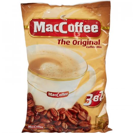 Кофе порционный растворимый MacCoffee 3 в 1 50 пакетиков по 20 г