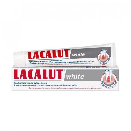 Зубная паста Lacalut White профилактическая 75 мл