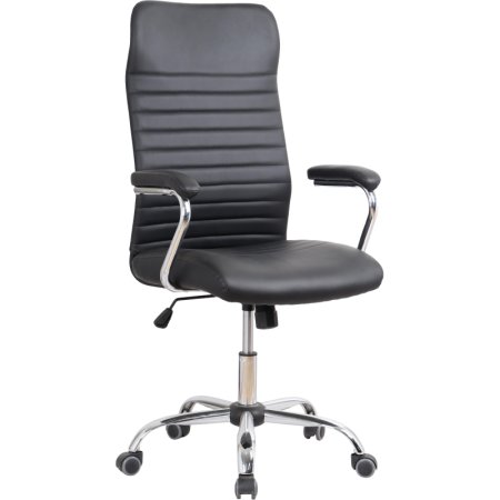 Кресло для руководителя Easy Chair 580 TPU чёрное (экокожа, металл)