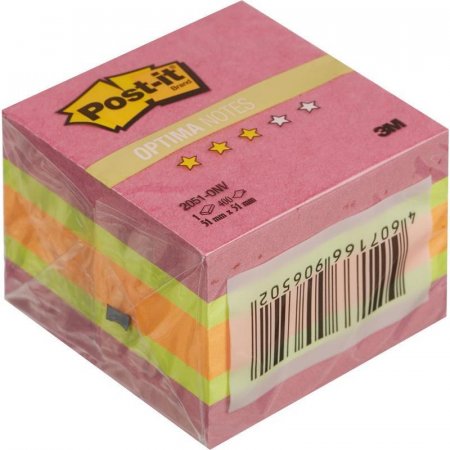 Стикеры Post-it 51х51 мм Зима 400 листов