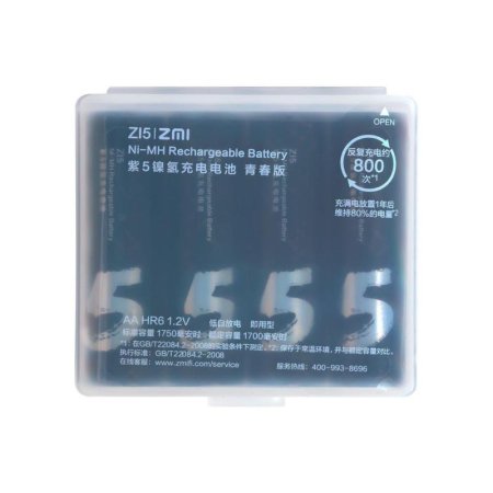 Аккумулятор AA 1700 мАч Xiaomi ZMI 4 штуки в упаковке Ni-Mh