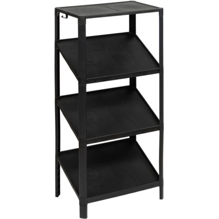 Этажёрка для обуви VIKEA compact (чёрный, 445х295х1005 мм)