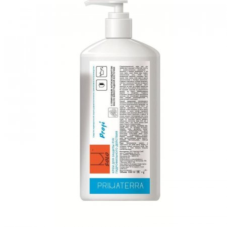 Крем защитный М SOLO Profi гидрофильный для рук 1000 мл с диспенсером Крем защитный М SOLO Profi гидрофильный для рук 1000 мл с диспенсером