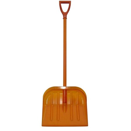 Лопата для уборки снега Барская ковш пластиковый (46х40 см) с черенком