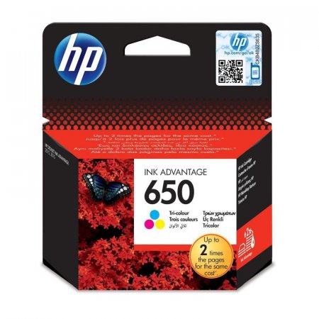 Картридж HP 650 CZ102AE цветной