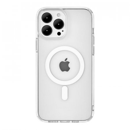 Чехол-накладка uBear Real MagCase для Apple iPhone 13 Pro Max прозрачный  (CS110TT67RL-I21M)