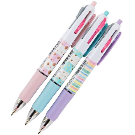 Ручка шариковая автоматическая M&G 4 цвета (толщина линии 0.5 мм)