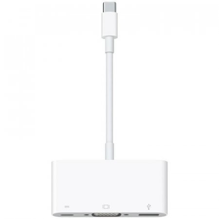 Адаптер Apple USB-C VGA Multiport Adapter белый MJ1L2ZM/A