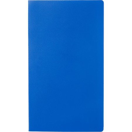 Визитница Attache Economy на 60 визиток пластиковая синяя (5 штук в  упаковке)