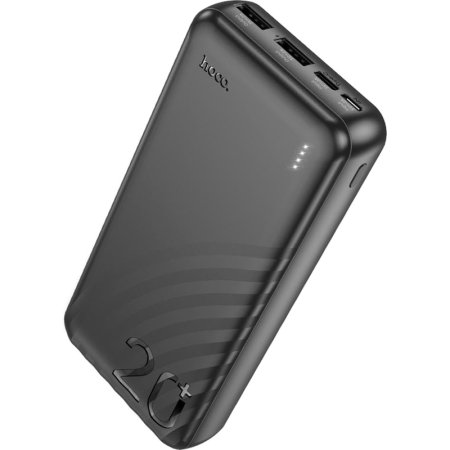 Внешний аккумулятор (power bank) Hoco J123A Element 20000 мАч черный