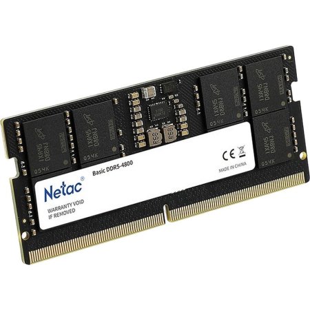 Оперативная память Netac Basic 16 ГБ NTBSD5N48SP-16 (SO-DIMM DDR5)