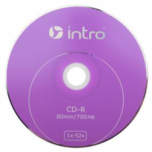 Диск CD-R 52x Intro конверт/1 Б0016199