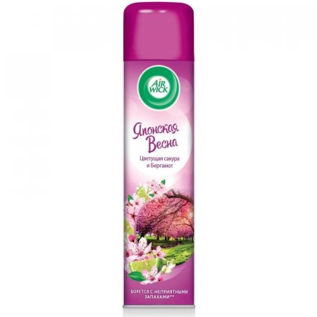 Освежитель воздуха Air Wick Японская весна Цветущая сакура и Бергамот  290мл