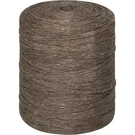 Шнур банковский льняной полированный 1250 текс 2 нити (1000 м, бобина 1.3 кг)