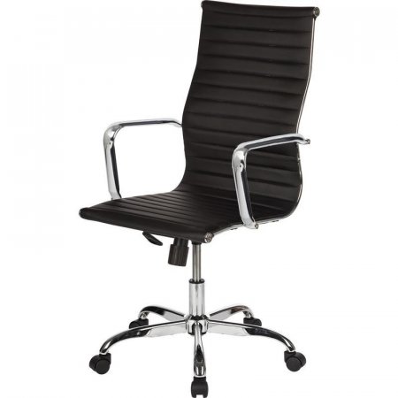 Кресло для руководителя Easy Chair 711 TPU черное (искусственная кожа, металл)