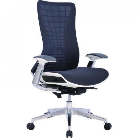 Кресло для руководителя Easy Chair 571 TTW черное (сетка/ткань, металл)