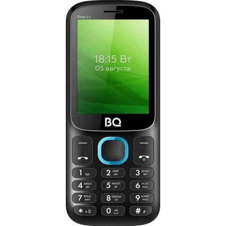 Мобильный телефон BQ 2440 Step L+ черный/синий