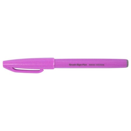 Фломастер-кисть Pentel Touch Brush Sign Pen 0.5 мм сиреневый