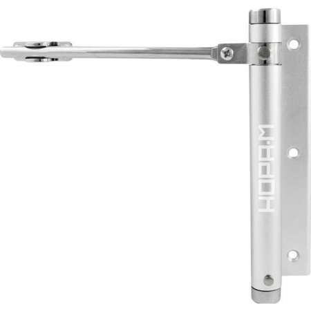 Доводчик Нора-М дверной 101, до 20кг, серебристый