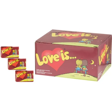 Жевательная резинка Love is вишня и лимон (100 штук по 4.2 г)