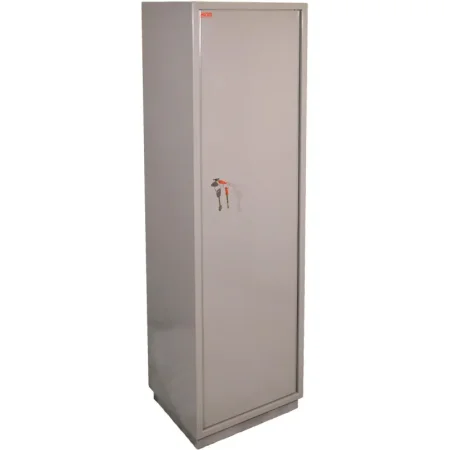 Шкаф металлический (архивный) для документов Контур КБС 05 (серый,  470x390x1850 мм)