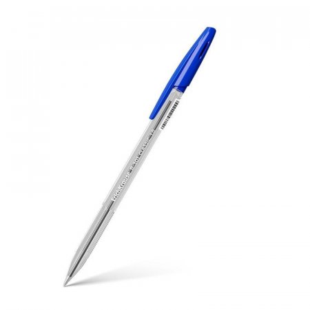 Ручка шариковая неавтоматическая ErichKrause R-301 Classic Stick синяя   (толщина линии 0.5 мм, 4 штуки в наборе)