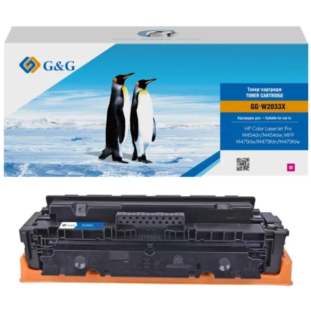 Картридж лазерный G&G 415X GG-W2033X/W2033X для HP пурпурный  совместимый повышенной емкости