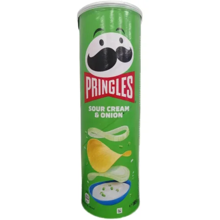 Чипсы Pringles со вкусом сметаны и лука 165 г Чипсы Pringles со вкусом сметаны и лука 165 г