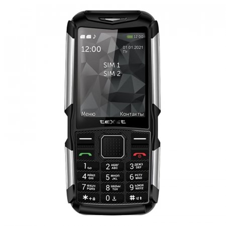 Мобильный телефон Texet TM-D314 черный