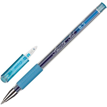 Ручка гелевая неавтоматическая M&G синяя (толщина линии 0.35 мм)