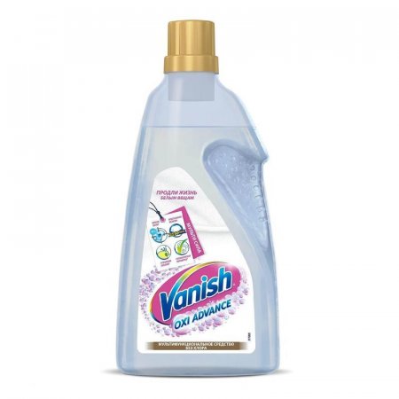 Пятновыводитель Vanish Oxi Advance Мультисила для белых тканей гель 1.5   л