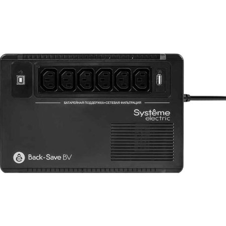Источник бесперебойного питания Systeme Electric Back-Save BV 600 ВА  (BVSE600I)