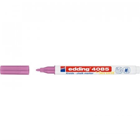 Маркер меловой Edding 4085 розовый металлик 1-2 мм