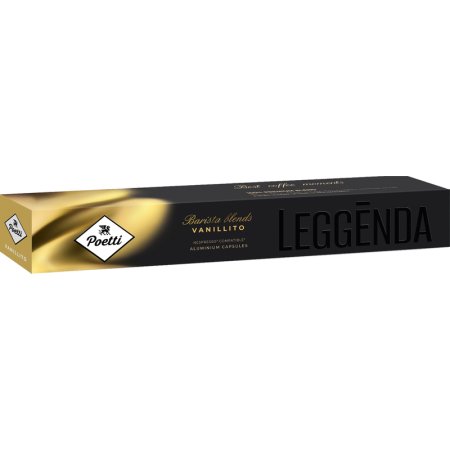 Кофе в капсулах для кофемашин Poetti Leggenda Vanillito Espresso (10  штук в упаковке)