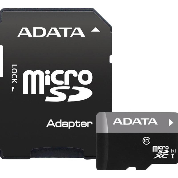 Карта памяти 64 ГБ microSDXC A-DATA AUSDX64GUICL10-RA1 UHS-I U1