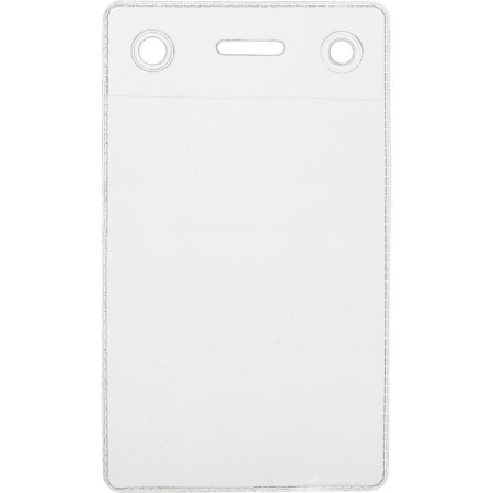 Бейдж Attache вертикальный 63х110 мм без держателя (10 штук в упаковке)