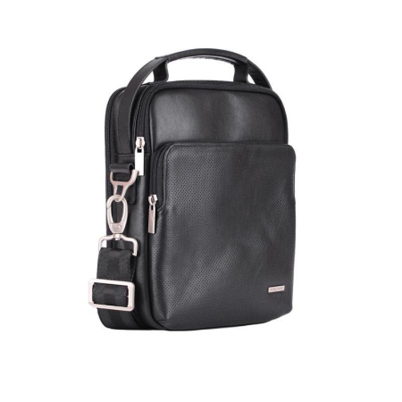 Сумка мужская R.Blake Felix Sport из натуральной кожи черного цвета (48684)