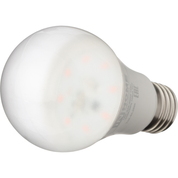 Фитолампа In Home LED-A60-ФИТО красно-синего спектра 15 Вт Е27