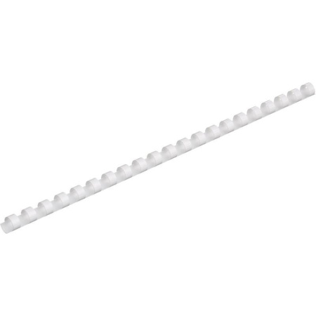 Пружины пластиковые Profi Office (А4, &amp;oslash.10мм, от 45 до 70 листов, белый, 100 шт./уп.)