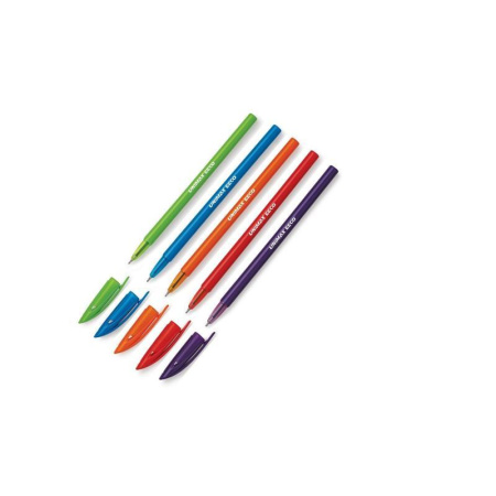 Ручка шариковая одноразовая неавтоматическая масляная Unimax EECO синяя (толщина  линии 0.5 мм) Ручка шариковая одноразовая неавтоматическая масляная Unimax EECO синяя (толщина  линии 0.5 мм)