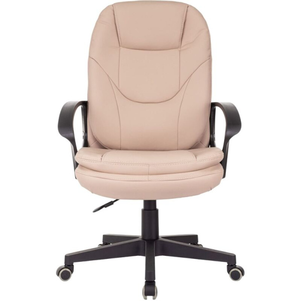 Кресло для руководителя Easy Chair 668LT бежевое (экокожа, пластик)