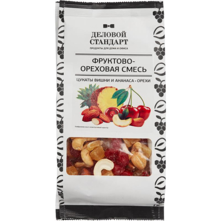 Коктейль Деловой Стандарт цукаты вишни и ананаса с орехами 200 г