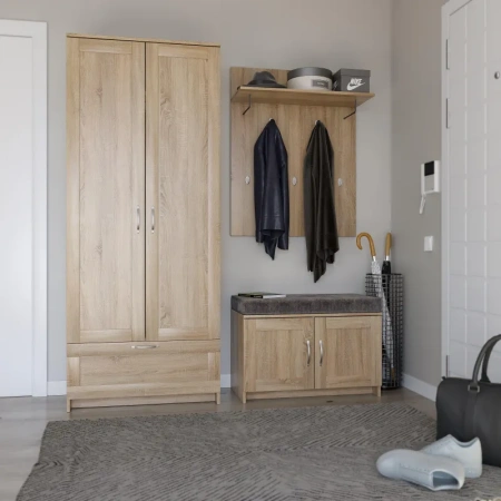 Тумба Сириус (дуб сонома, 782х412х471 мм)