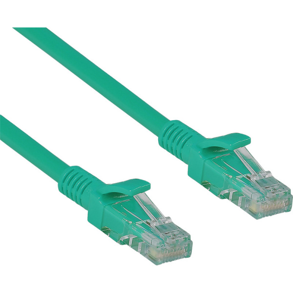 Патч-корд витая пара ExeGate UTP-RJ45-RJ45-5e-5M-GN 5e 5 м