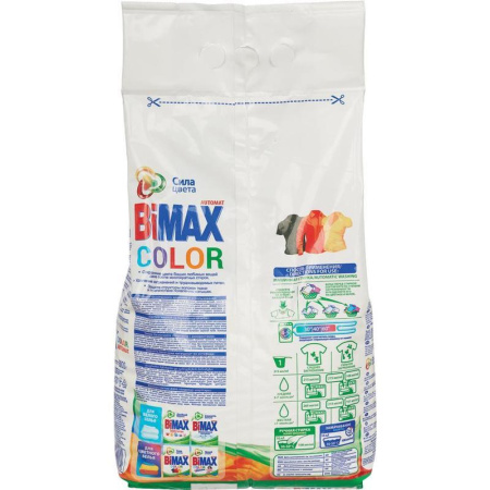 Порошок стиральный BiMax Колор автомат 6 кг