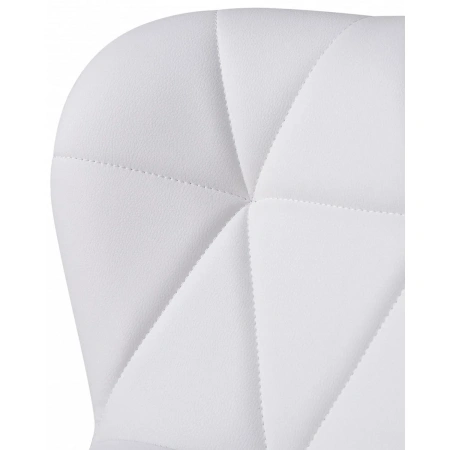 Стул барный Dobrin Barny белый/хромированный (искусственная кожа/металл)