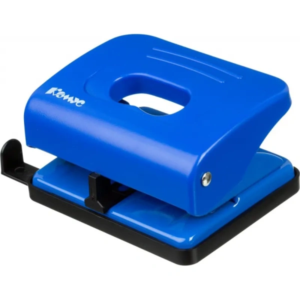 Дырокол Комус Prima 6325 до 20 листов синий с линейкой Дырокол Комус Prima 6325 до 20 листов синий с линейкой