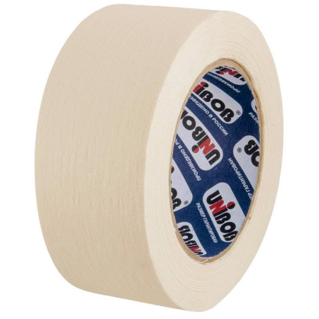 Клейкая лента малярная Unibob легкоудаляемая 72 ммх50 м