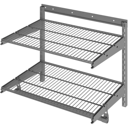 Комплект гардеробной cистемы Практик Home Basic G60S (графит)